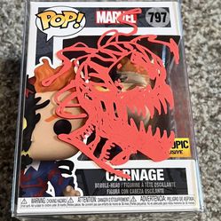 Funko Pop! Chalice .5mm Protector Signed & Carnage Sketch By Randy Emberlin JSA