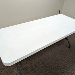 White Folding Tables