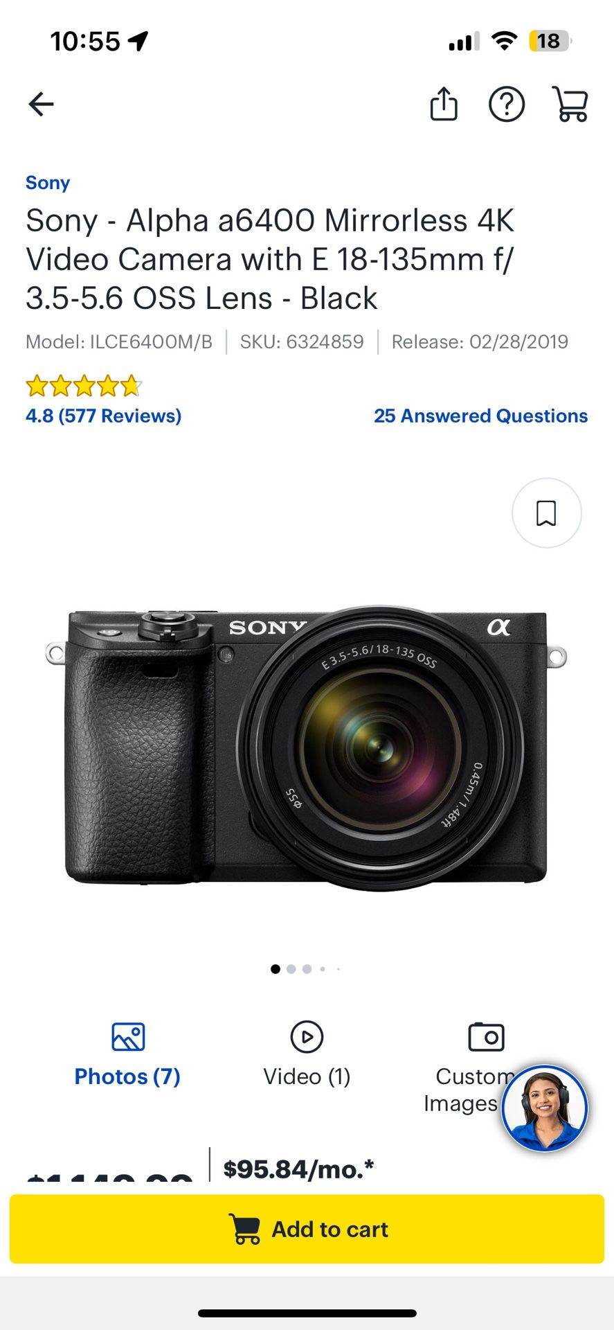 Sony A6400