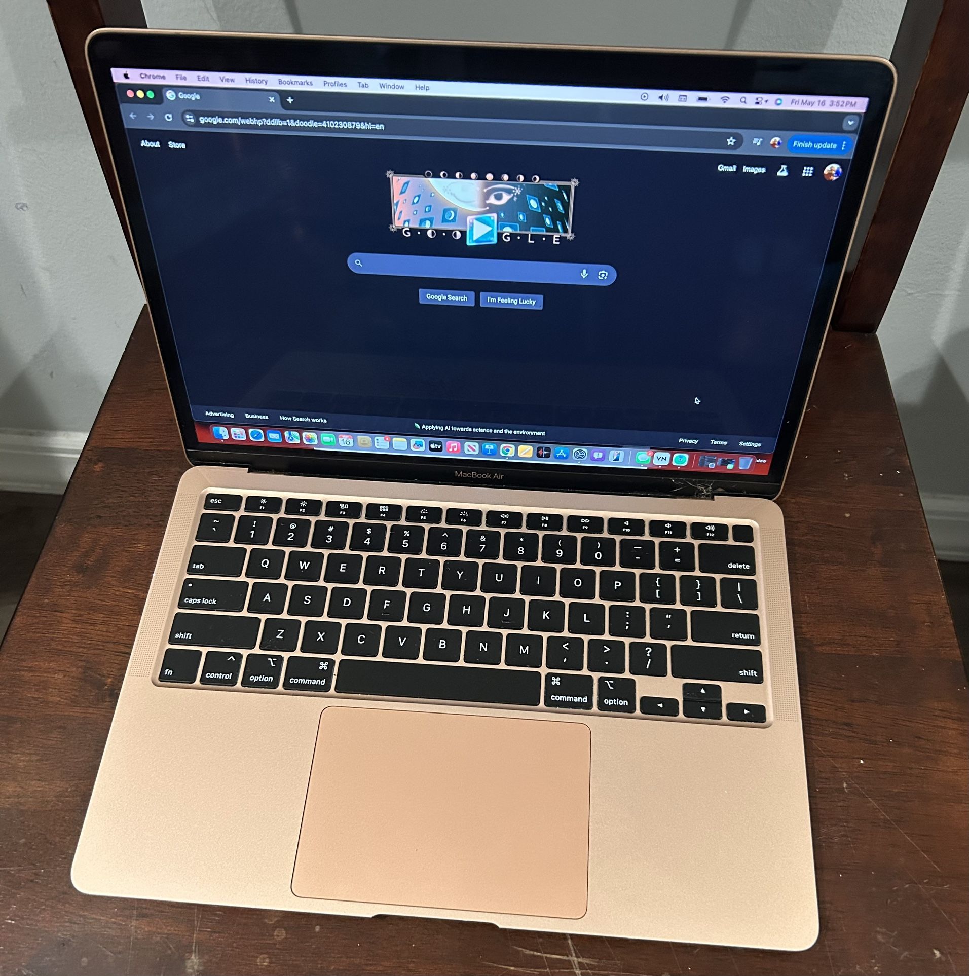 Apple MacBook Air M1 33gb Ram 2.6ghz 256gb Drive 13.3” Screen 2020