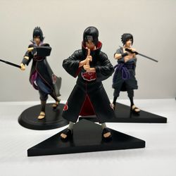 Naruto: Four Sasuke and Itachi Figures