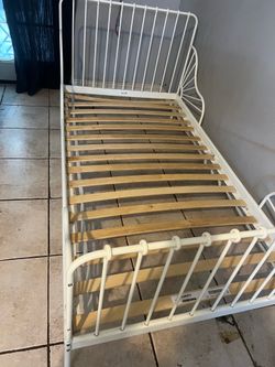 Medal twin bed frame