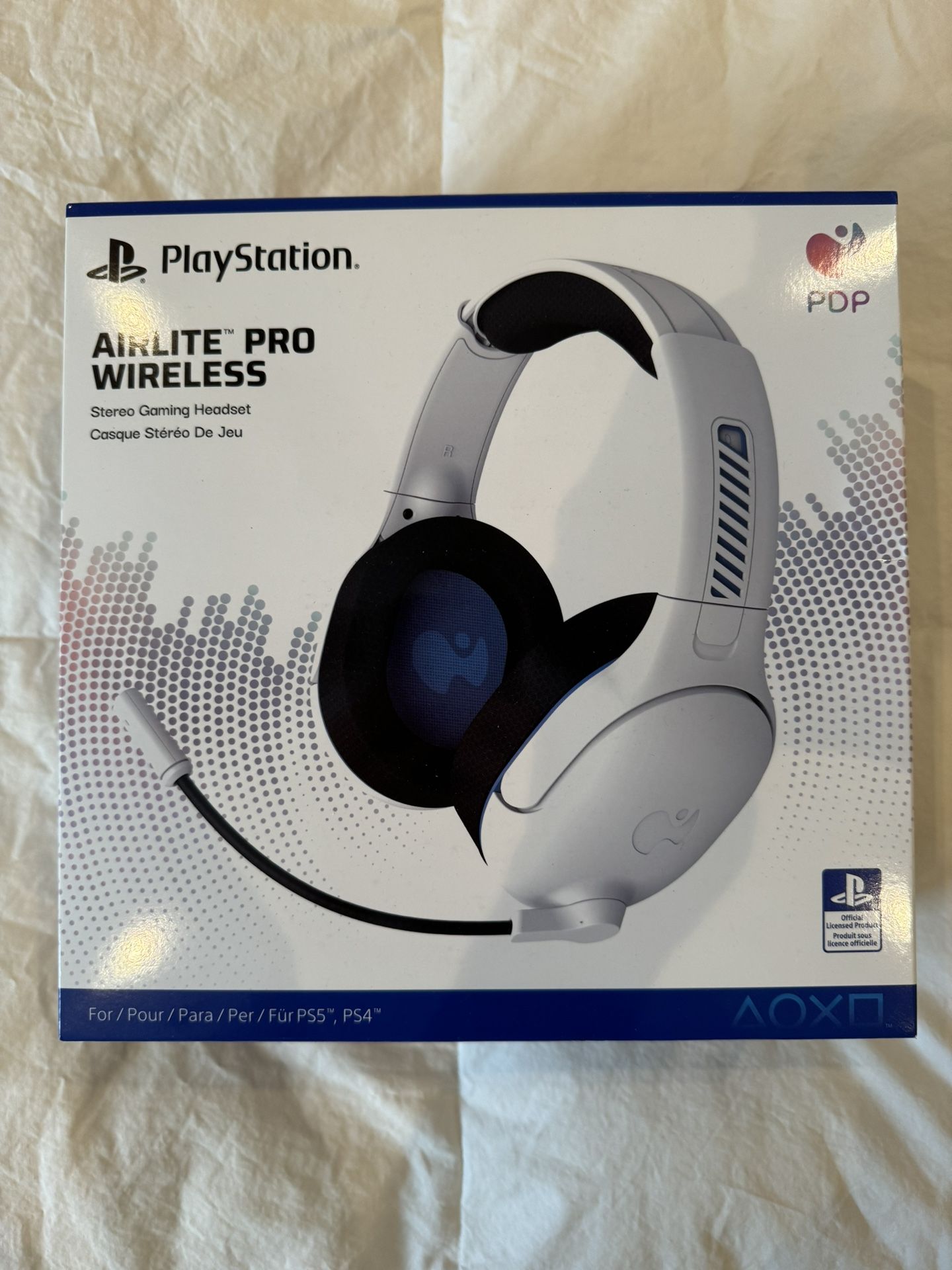 Brand New PS5/PS4 Wireless Mic Headphones