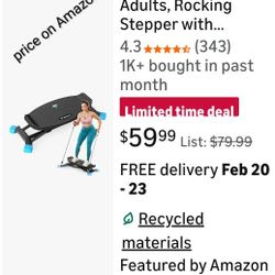 New Rocking Stepper Machine 