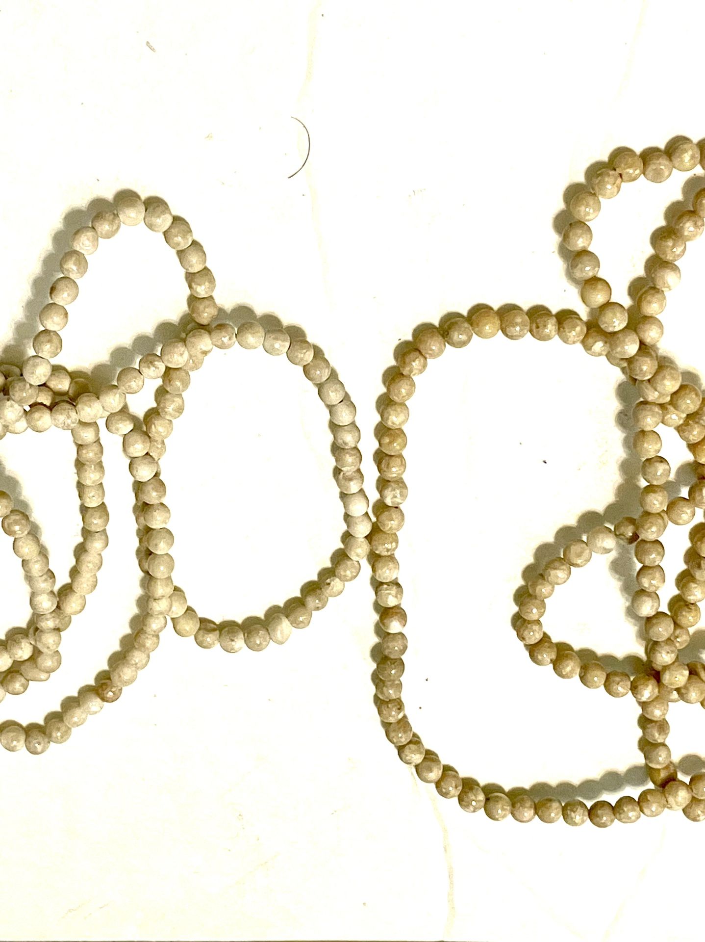 3 Strands Of 36” Strands Of Beads