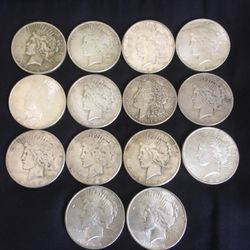 SILVER DOLLARS All 14 FOR $600