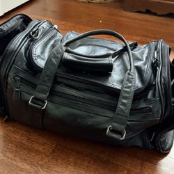 Leather Luggage/Carry-On Bag