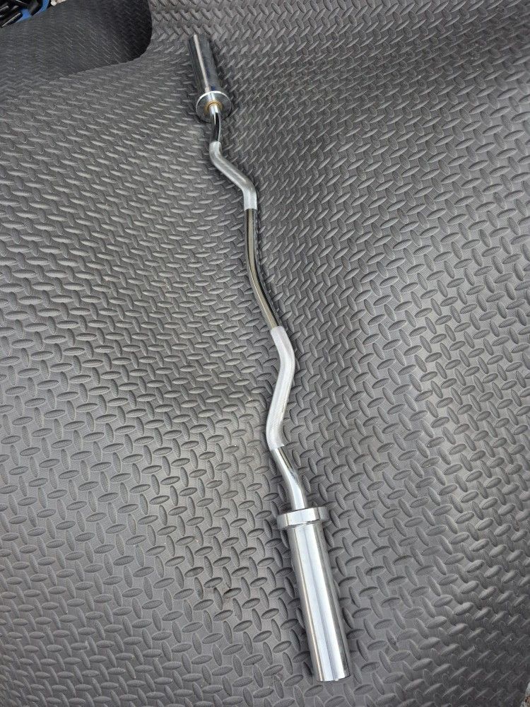 Olympic curl bar
