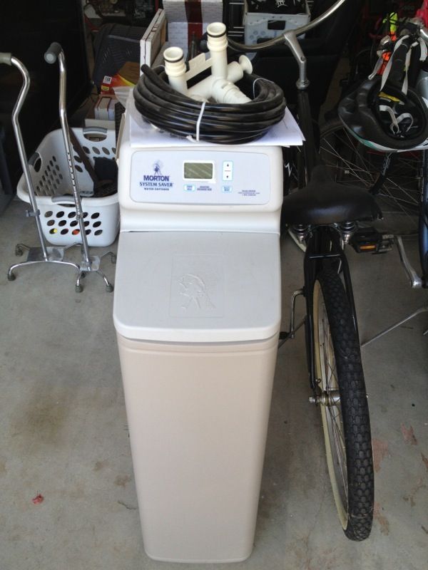 Morton water softener system MSS20B