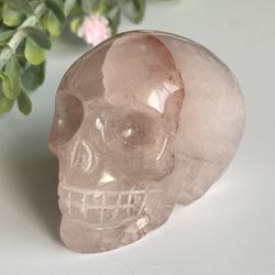 Fire Quartz Skull 