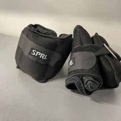 SPRI Adjustable Ankle Weights - Walking Weights 5lb Pair - 10 Lb Total