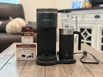 Keurig K-Cafe SMART Single Serve K-Cup Pod Coffee, Latte And Cappuccino Maker