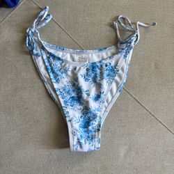 Blue bikini bottoms
