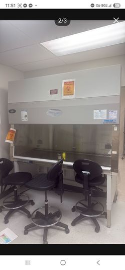 Nuaire class ll type A2Biosafety cabinet