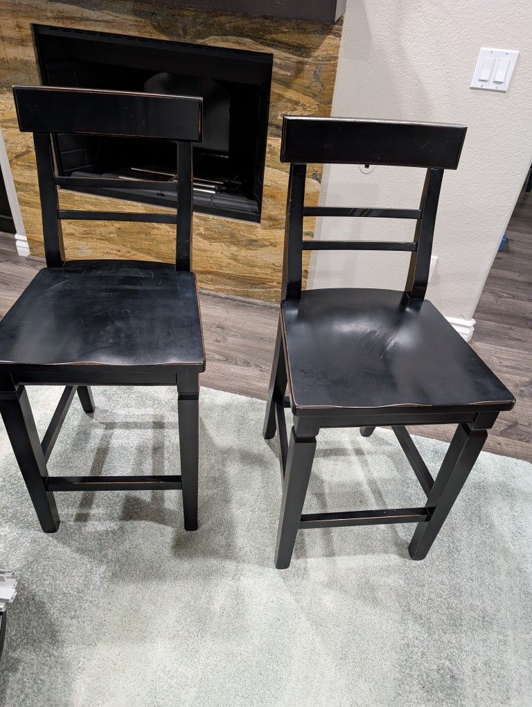 Crate & Barrel Counter Height Stools