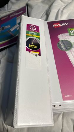 Avery 2-Inch Durable Clear Cover Binder