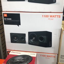 Jbl 12 Inch Subwoofer In Ported Box On Sale For 199 