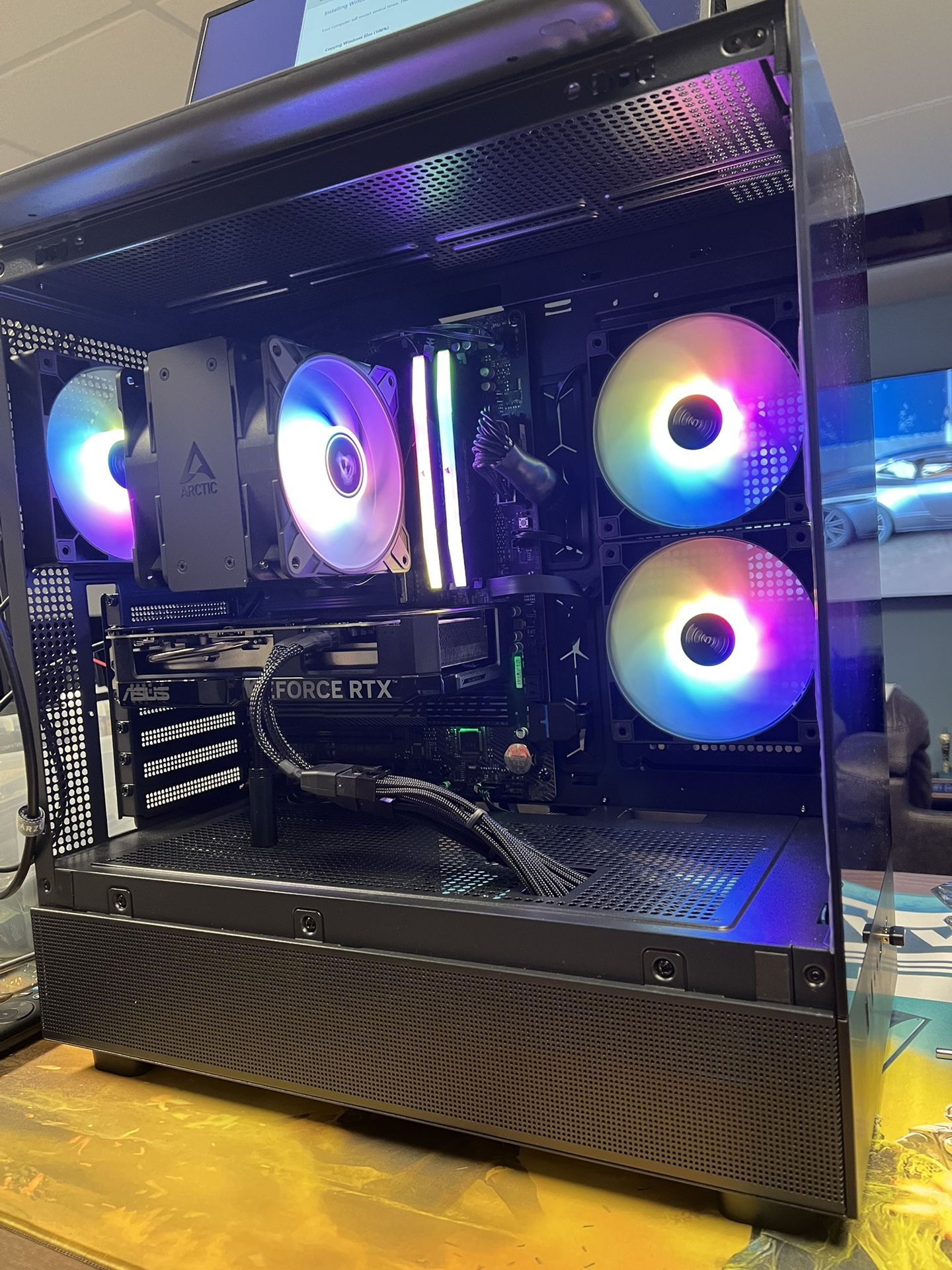 🔥 4070 SUPER RGB Gaming PC – Ready to Game! | 1440p Ultra | Ryzen 5 | DDR5 | WiFi 🔥