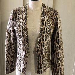 Michael Kors, ladies, leopard print blazer