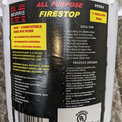 Morris Fire Stop Caulk/Sealant
