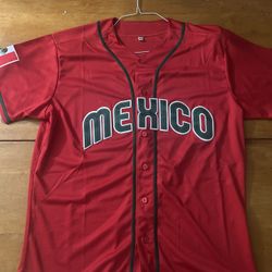 New Mexico Baseball Style Jersey Large With Flag 