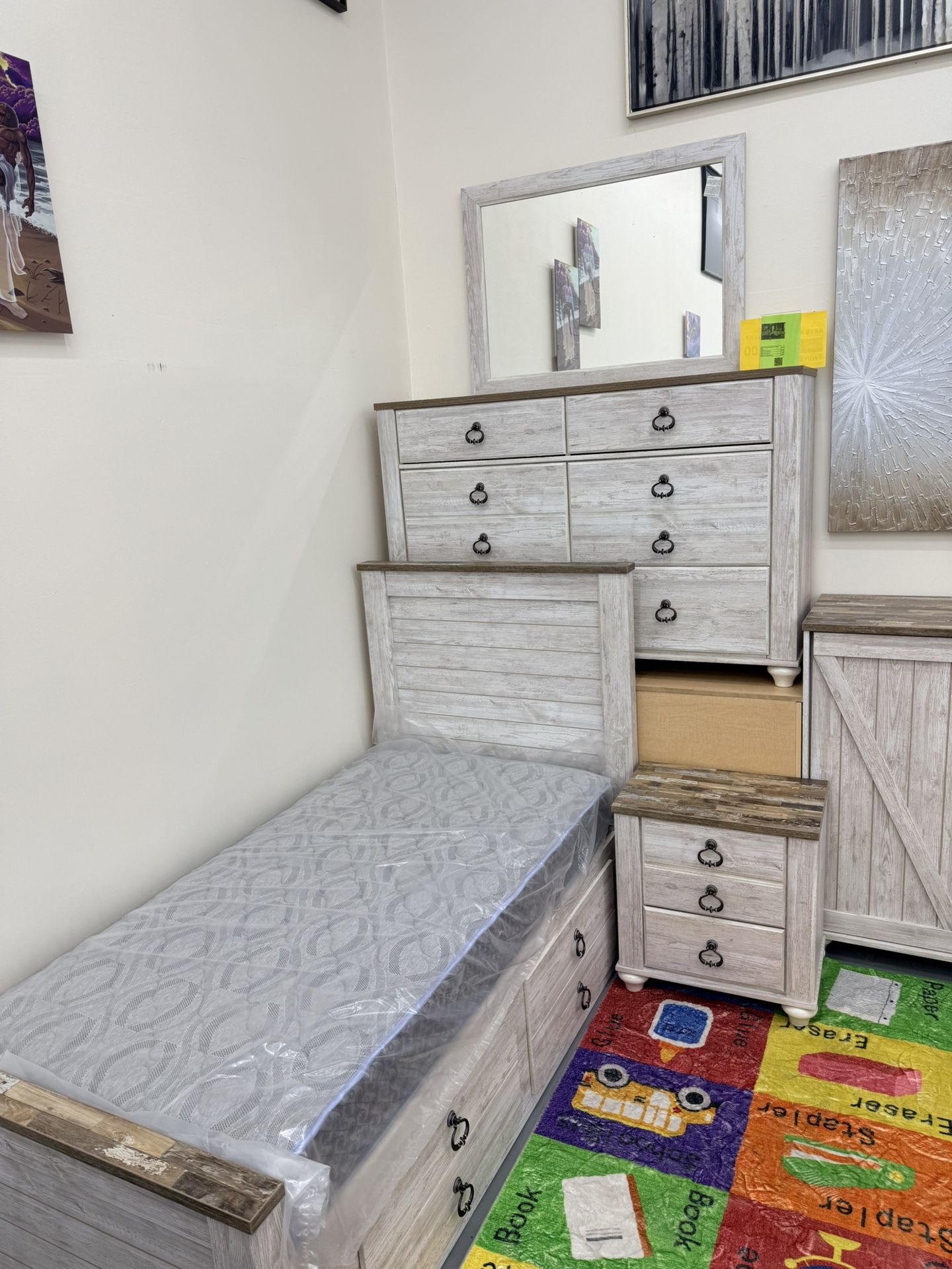 New Kids Bedroom Set For $42 Downpayment