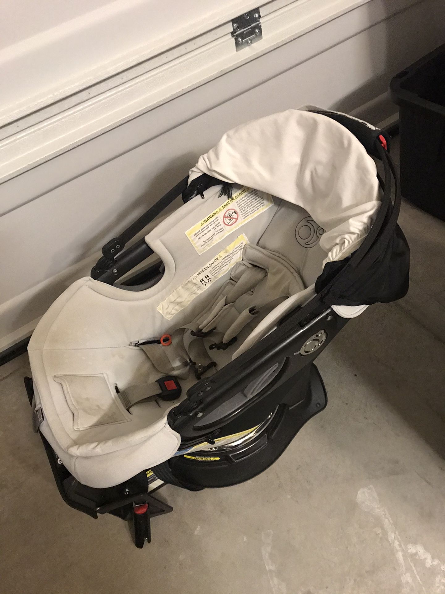 orbit stroller with toddler seat and car base