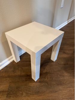 White Side Table / Small End Table
