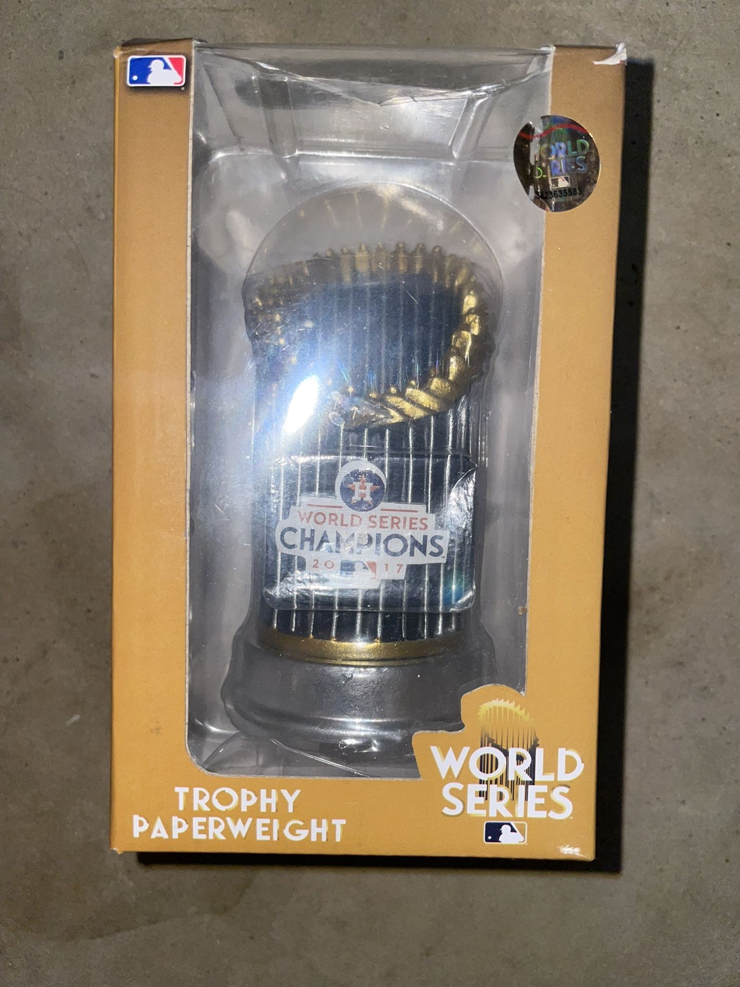 Houston Astros Foco 2017 Replica Trophy Paperweight