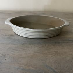 PAMPERED CHEF Family Heritage Stoneware oval casserole dish 8 “ x 5.5” 