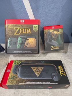 Nintendo Switch 2 The Legend of Zelda 40th Anniversary Edition Bundle