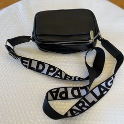 Karl Lagerfeld Medium Hand Bag in Very Good Condition and Comes from a Smoke Free and Pet Free Home. Please Note: Zippers Stick.