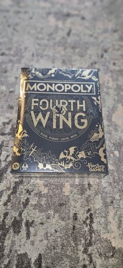 Monopoly Fourth Wing - Ride. Fight. Love. Win. Brand New Factory Sealed!!