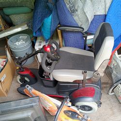 Electric Scooter With New Battery