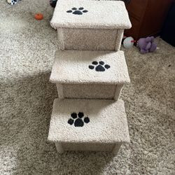 Pet Stairs, Solid Wood Quality Built Carpeted
