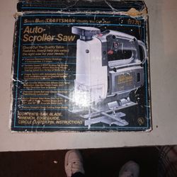 Craftsman Auto Scroller Saw Varable Speed 1/3hp 2.5 Amps Jig Saw