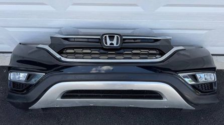 BLACK HONDA CR-V CRV 2015 2016 FRONT BUMPER