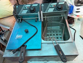 Dual Tank Electric Deep Fryer