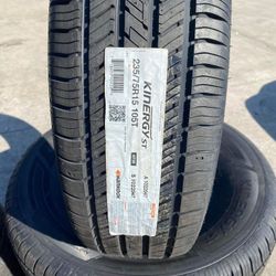 235/75r15 Hankook Kinergy New Tires mount and tires Llantera Llantas Nuevas