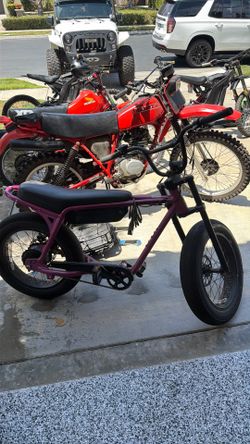 Super 73 Electric Bike with Cargo Carrier