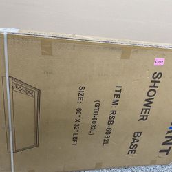 Shower Base 60”x32”