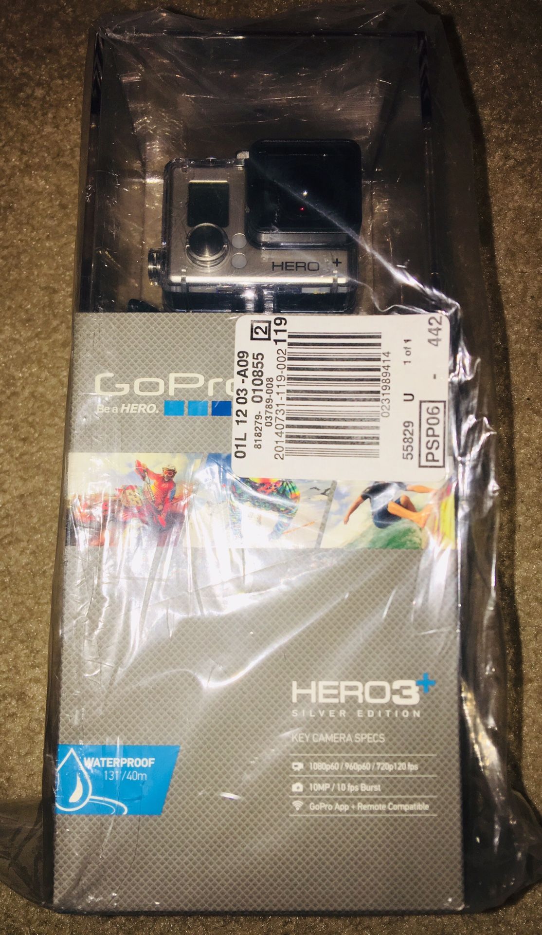 GoPro Hero3+ Silver Edition - NEW!!