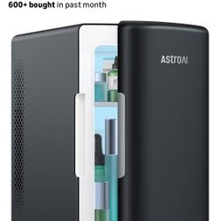 Mini Fridge 2.0 Gen, 6 Liter/8 Cans Small Refrigerator Makeup Skincare Fridge 