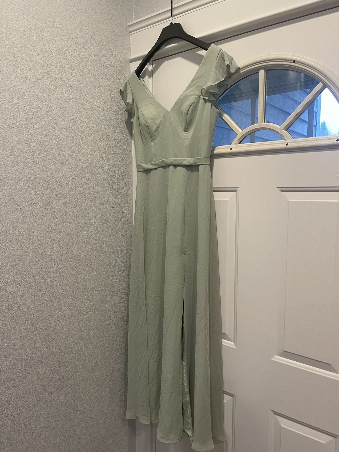 Sage Green Maxi Dress/Bridesmaids Dress