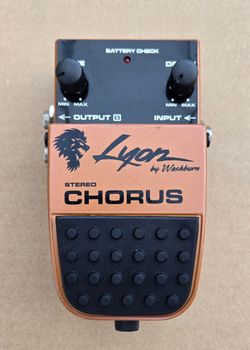 Chorus pedal.