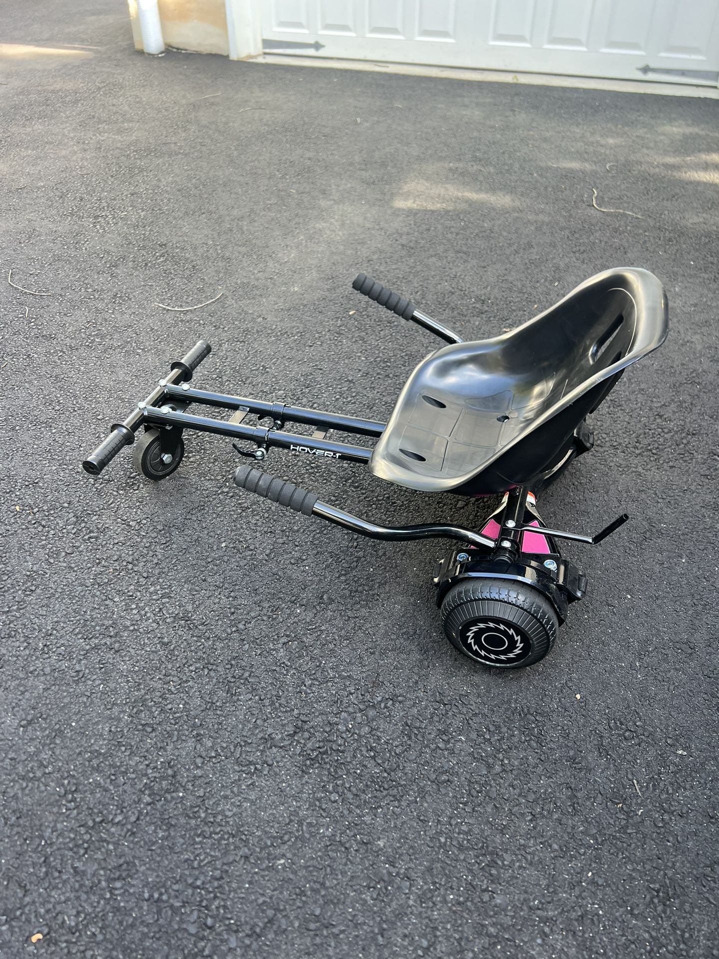 Hover Board With Cart Attachment