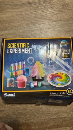 Scientific Experiment Kit – 80+ STEM Experiments for Kids (Ages 8+)