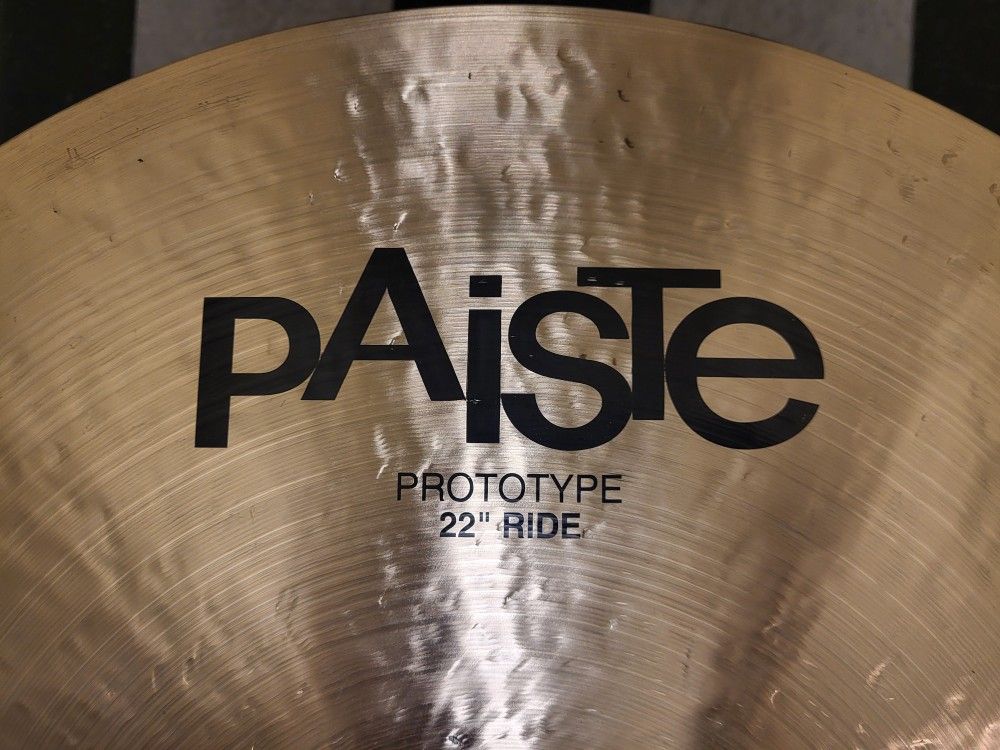 Paiste 22" Prototype Ride Cymbal