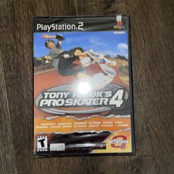 Ps2, Tony Hawk Pro Skater 4 