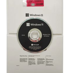 Microsoft Win 11 Pro 64-bit DVD Key full version (BRAND NEW)